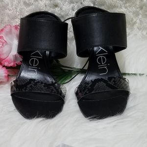 Calvin Klein Shayna Snake Slip On pattern …